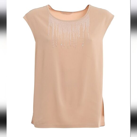 NWT Fabiani Filippi Silk blend crêpe blouse - Picture 5 of 9